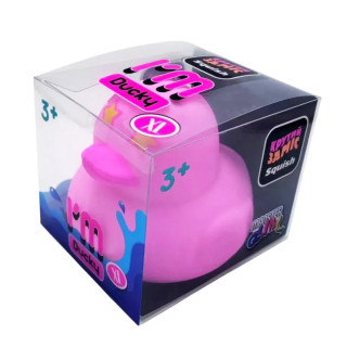 Детский антистресс "Крутой замес - I'm Ducky XL" MonsterGum AS25003 Розовый