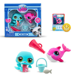Игровой набор "Фантастические Трюки" Littlest Pet Shop 00508 аксессуары и 2 фигурки