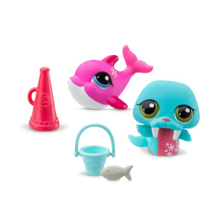 Игровой набор "Фантастические Трюки" Littlest Pet Shop 00508 аксессуары и 2 фигурки
