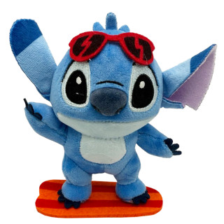 Детская мягкая игрушка брелок "Стич серфер" ST-KEY-3, 13 см