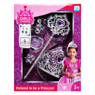 Набор аксессуаров "Маленькая принцесса" 599-12(Violet) с волшебной палочкой