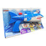 Водний пістолет Shark Foam F9101(Blue) стріляє піною, дальність 4-5 метрів - гурт(опт), дропшиппінг 