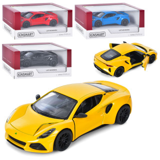 Інерційна машинка Lotus Emira Kinsmart KT5441W металева, 13 см