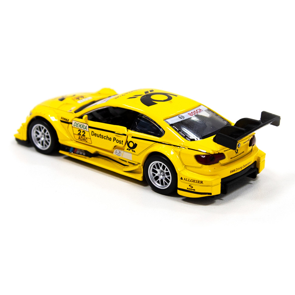 Детская автомодель BMW M3 DTM TechnoDrive 250257 желтый опт, дропшиппинг