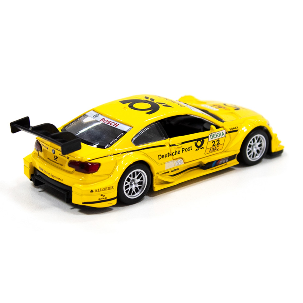 Детская автомодель BMW M3 DTM TechnoDrive 250257 желтый опт, дропшиппинг