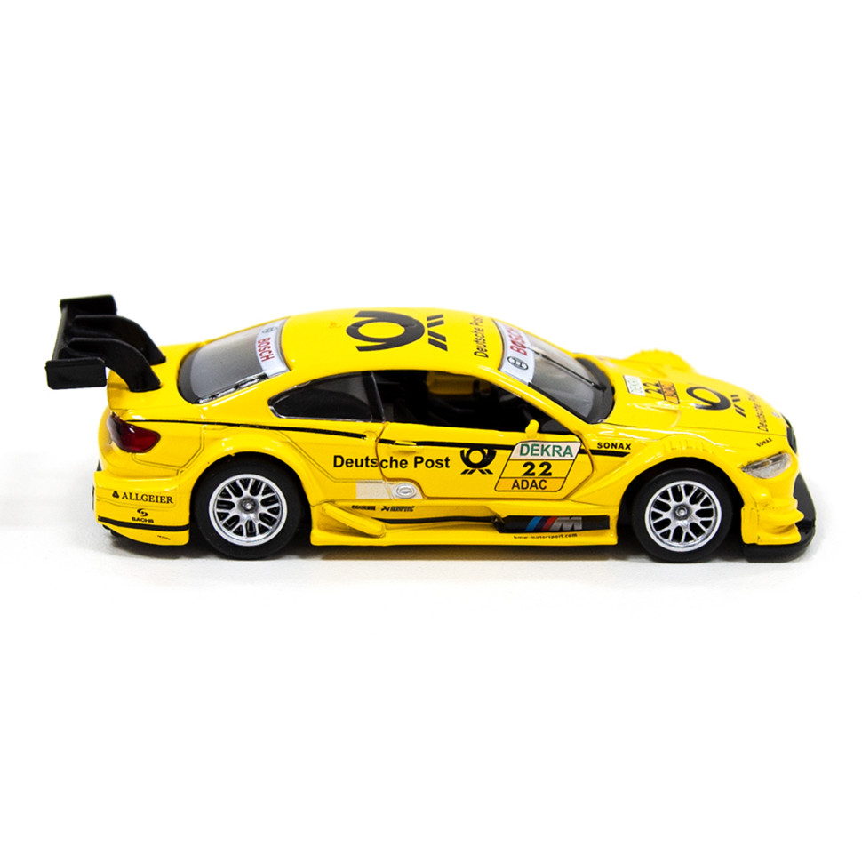 Детская автомодель BMW M3 DTM TechnoDrive 250257 желтый опт, дропшиппинг