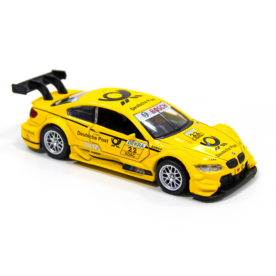 Детская автомодель BMW M3 DTM TechnoDrive 250257 желтый опт, дропшиппинг