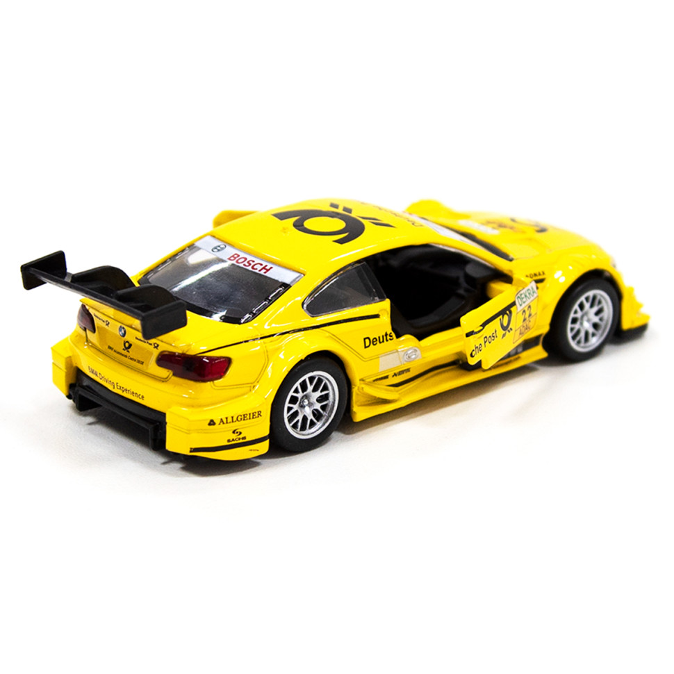 Детская автомодель BMW M3 DTM TechnoDrive 250257 желтый опт, дропшиппинг
