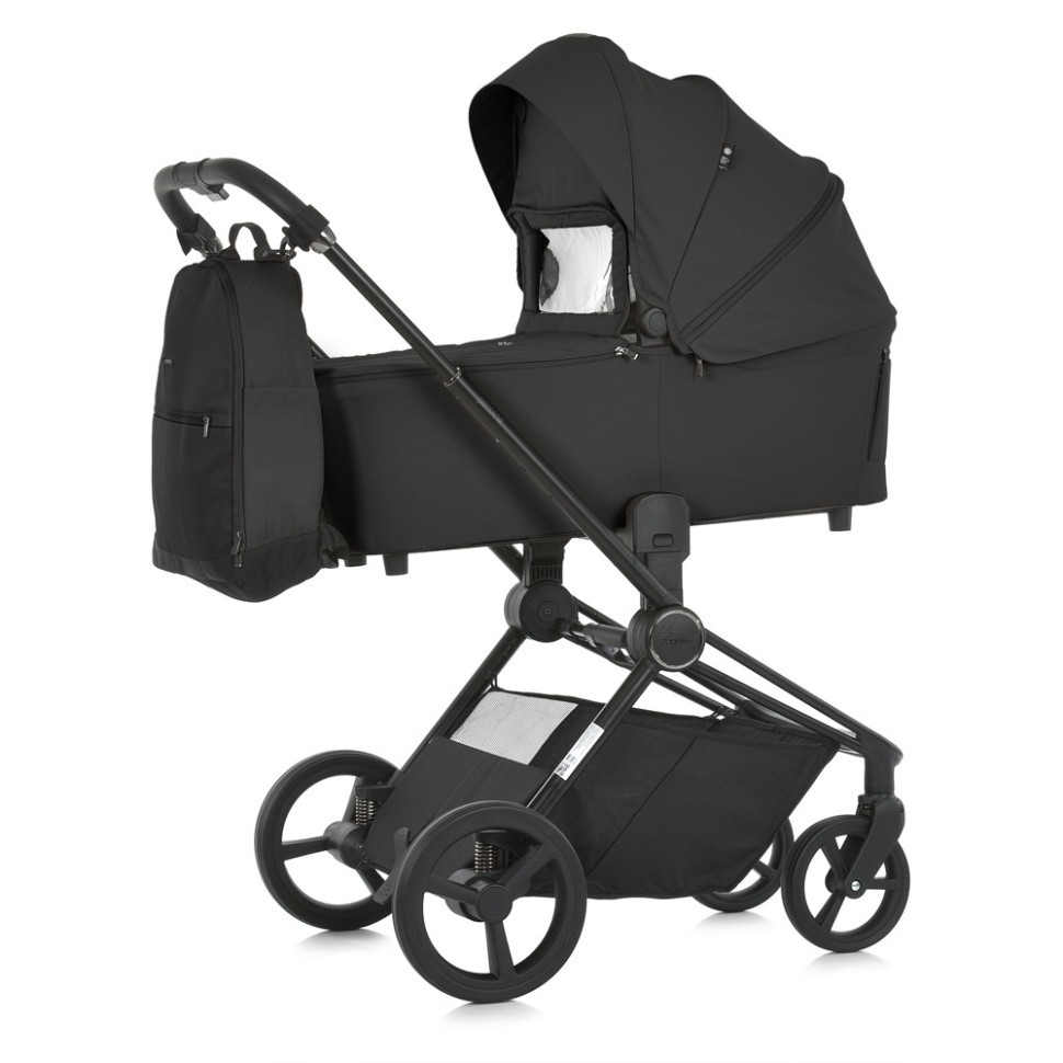 Детская универсальная коляска 2 в 1 PERSONA ME 1091-1 Total Black опт, дропшиппинг