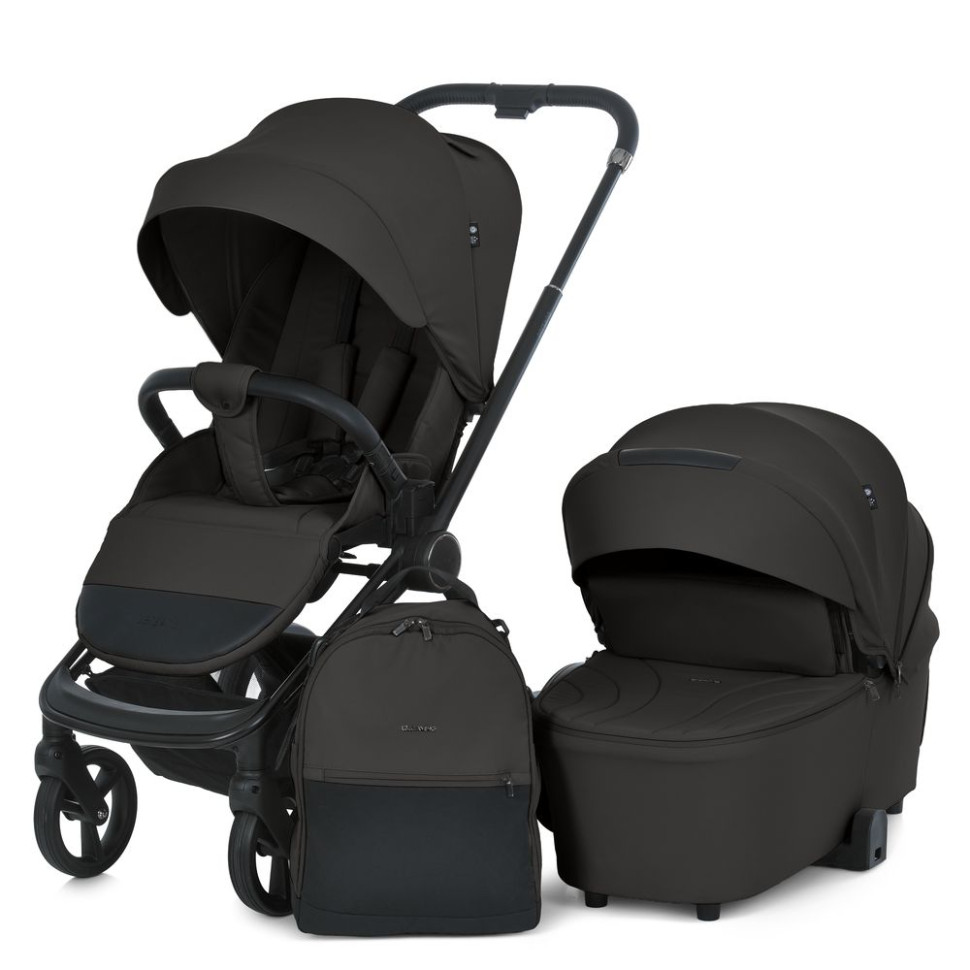 Детская универсальная коляска 2 в 1 PERSONA ME 1091-1 Total Black опт, дропшиппинг