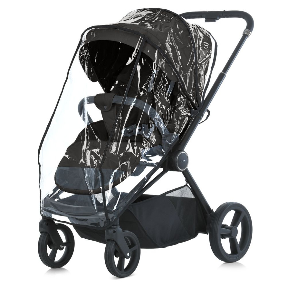 Детская универсальная коляска 2 в 1 PERSONA ME 1091-1 Total Black опт, дропшиппинг