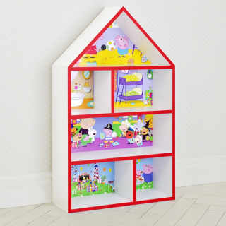 Домик-полка Bambi PLK-L-7r белый