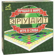 Настільна гра Ерудит. Гра в слова Arial 910091-1 рос. мовою