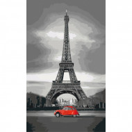 Картина по номерам. Городской пейзаж "Париж 2" KHO2147, 30х50 см