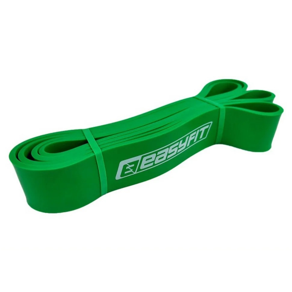 Гумова петля для фітнесу EasyFit EF-2654-5, 19-65 кг, зелений - гурт(опт), дропшиппінг 