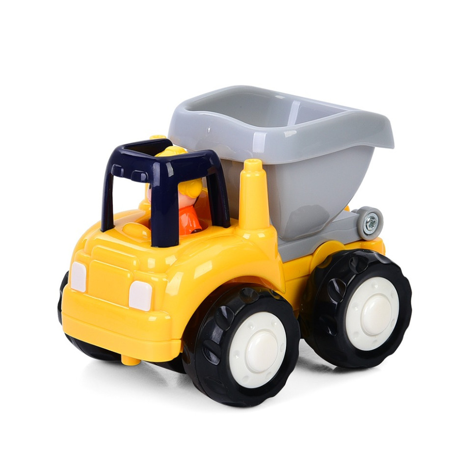 Дитяча будівельна машинка HE7907(Yellow) жовтий - гурт(опт), дропшиппінг