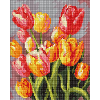 Алмазная мозаика "Весенний букет" ©art_selena_ua AMO7983, 40х50 см