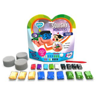 Набір для ліплення з повітряним пластиліном Squishy Monsters ТМ Lovin 70130