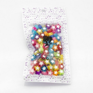 Декоративные бусинки для творчества Звёзды Dom Busin УТ100023889 в упаковке 120 шт