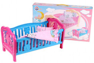 Кроватка для куклы 4494TXK с постельным бельем
