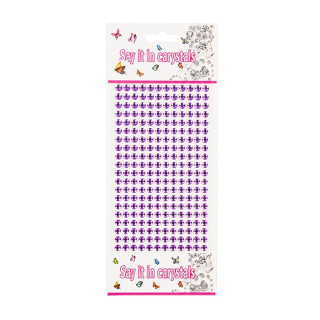Наклейки декоративные XY-003(Violet) для авто, ноутбуков, телефонов
