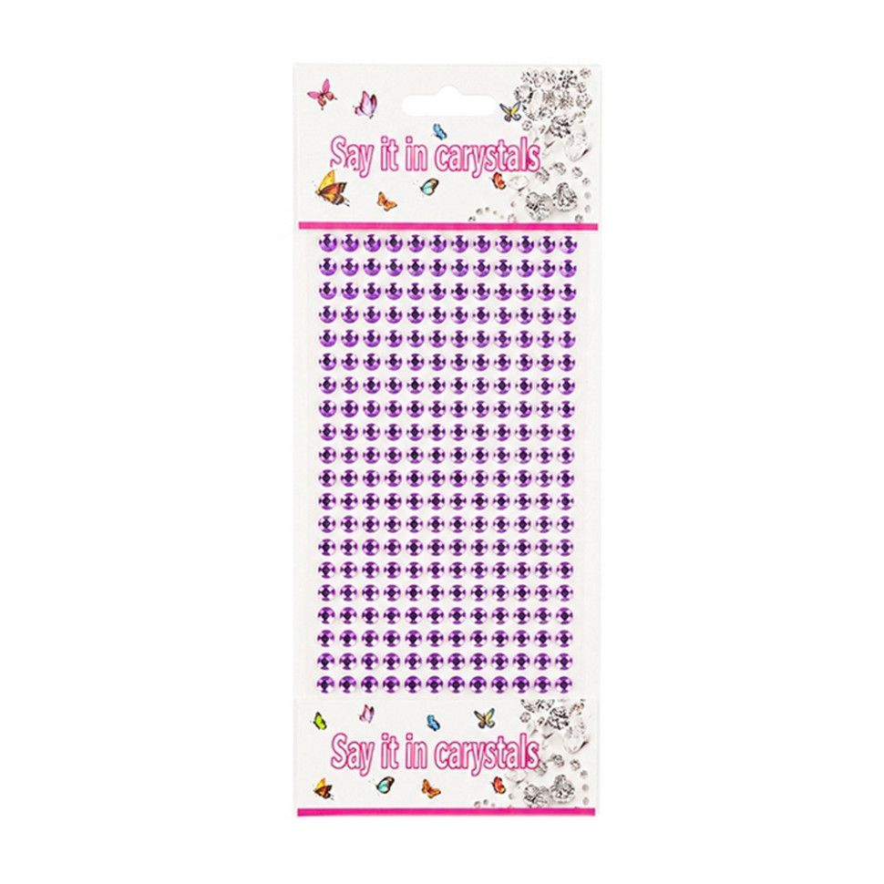 Наклейки декоративные XY-003(Violet) для авто, ноутбуков, телефонов опт, дропшиппинг