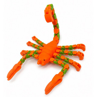 Детская антистресс-игрушка "Скорпион" FC897(Orange) размер 17 см