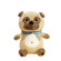 М'яка іграшка М 13945 "Собачка", 3 види, розмір ковдри 166х110см, висота іграшки 45см - гурт(опт), дропшиппінг 