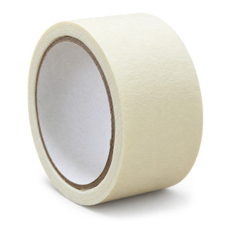 Скотч малярный белый M-TAPE-110 СТАНДАРТ 48 мм × 20 м, 110 мкм