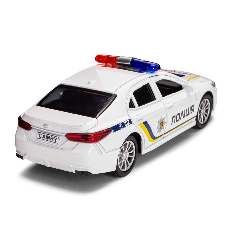 Автомодель детская Toyota Camry Полиция TechnoDrive KM250416 масштаб 1:43 опт, дропшиппинг