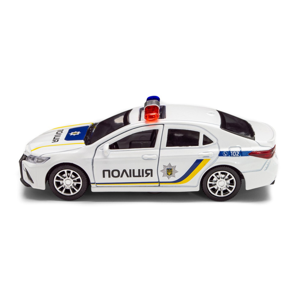Автомодель детская Toyota Camry Полиция TechnoDrive KM250416 масштаб 1:43 опт, дропшиппинг