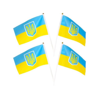 Флаг "Украина" 2-33 (84339) 14х21 см