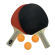Набор для настольного тенниса "Cima" NE-CM-7 ( 2 ракетки, 3 шарика) опт, дропшиппинг