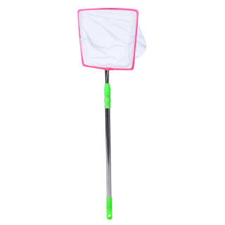Сачок для бабочек MS 4388(Green-Pink) телескопическая ручка 46-69 см