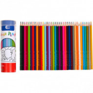 Детские карандаши для рисования в тубусе  9801-36, 36 цветов                                                              