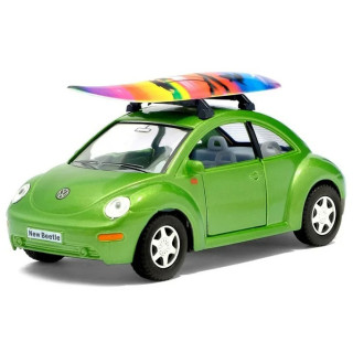 Машинка металева Volkswagen New Beetle Kinsmart KT5028WS 1:32 інерційна 