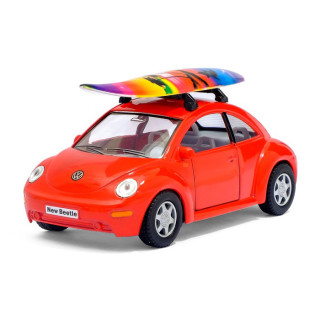 Машинка металева Volkswagen New Beetle Kinsmart KT5028WS 1:32 інерційна 