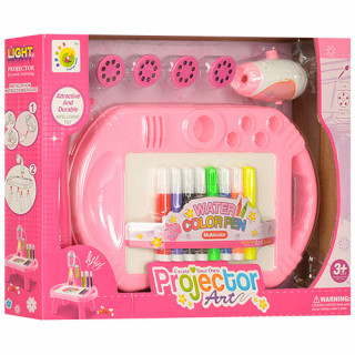 Детский проектор/столик для рисования 22088-17AB с фломастерами