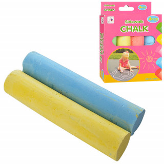Детский мел для рисования MK 0096, 4 цвета