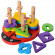 Дитяча розвиваюча іграшка Геометрика MD 1027 дерев'яна - гурт(опт), дропшиппінг 