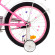 Велосипед дитячий PROF1 Y1821 18 дюймів, рожевий - гурт(опт), дропшиппінг 