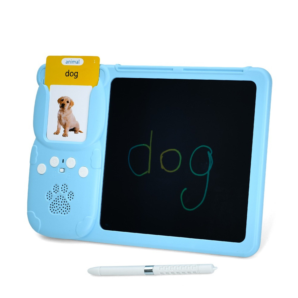 Детский игровой планшет для рисования LCD экран KS666-28(Blue) опт, дропшиппинг