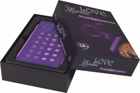 Настольная игра "LOVEфанты 69" 800149 для взрослых                                                               
