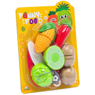 Игровой набор продуктов на липучке Funny Food 228R5-2 с ножом и досточкой