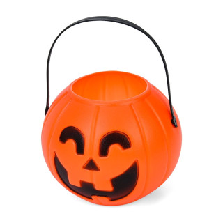 Аксессуар для праздника Корзина-тыква Halloween MK 5749-1 в пакете 9x12x12 см