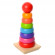 Дитяча розвиваюча іграшка Пірамідка MD 1215 дерев'яна - гурт(опт), дропшиппінг 