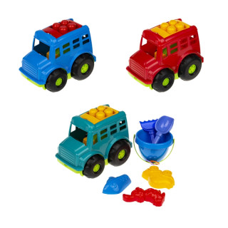 Песочный набор Автобус "Бусик" №3 Colorplast 0107