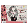 Альбом для рисования Best friend ever АП-0308-7, 20 листов, 100 г/м2 опт, дропшиппинг