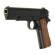 Детский пистолет на пульках "Colt M1911 Classic" Galaxy G13 металл-пластик черный опт, дропшиппинг