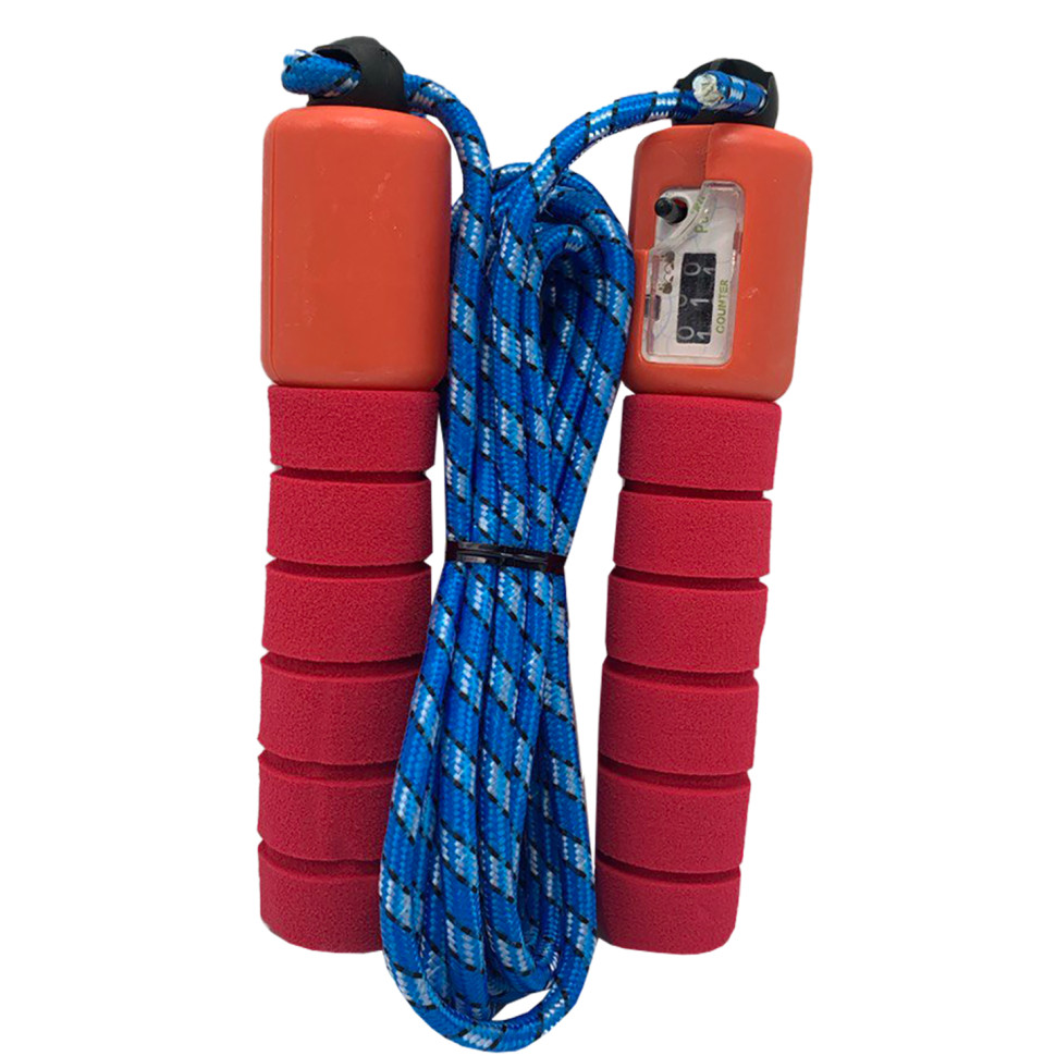 Скоростная скакалка со счетчиком MS 0345-1(Red) длина 280 см опт, дропшиппинг
